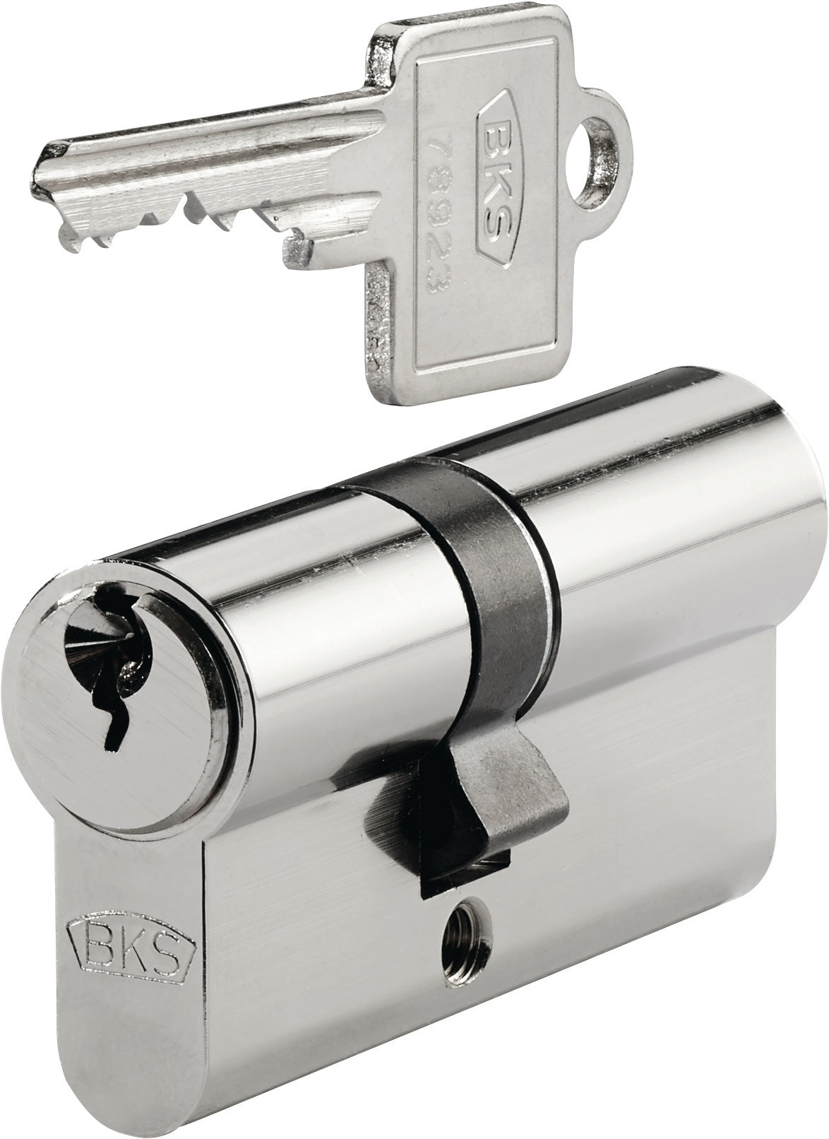 BKS Profildoppelzylinder PZ 8802 27/31 mm Not- und Gefahrenfunktion einseitig, 3 Schlüssel, verschiedenschließend