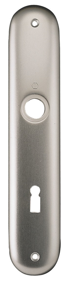 HOPPE Langschildpaar 273P F1 naturfarbig Aluminium 72 mm für Zimmertüren