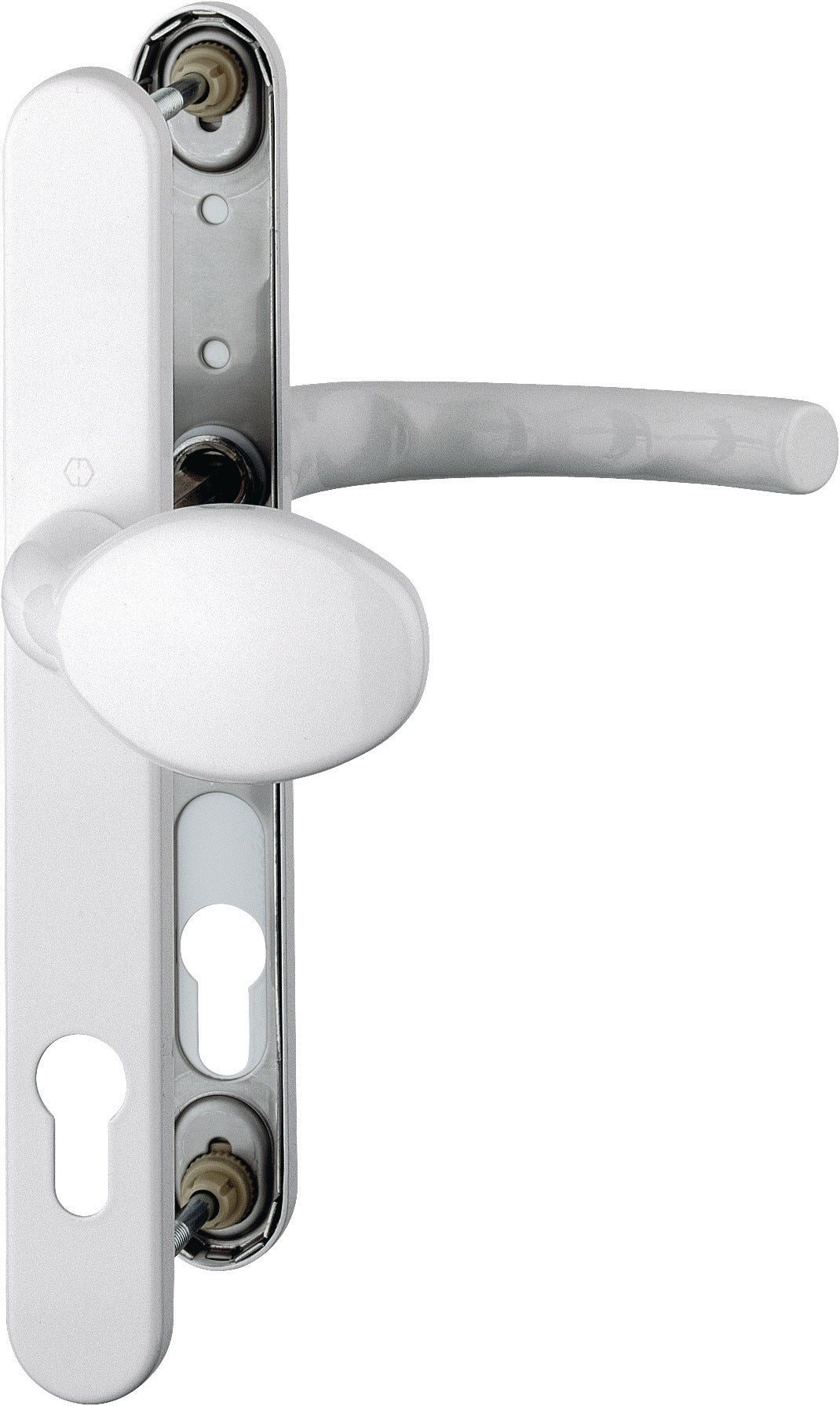 HOPPE Profiltürgarnitur Tôkyô 76G/3346/1710RH Aluminium F1 PZ für Türstärke 57-62 mm