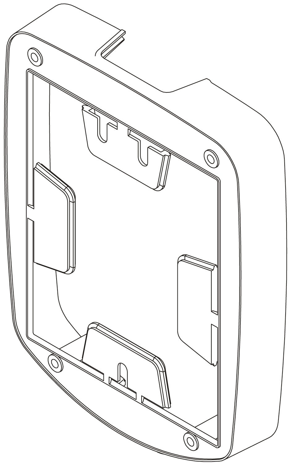 GFS Abstandhalter groß 18 mm für e-Cover Kunststoff – Passgenauer Abstandhalter