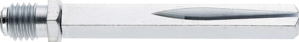 EDI Rollen-Wechselstift Typ O, Vierkant 8 x 90 mm, Stahl verzinkt, M12 Gewinde