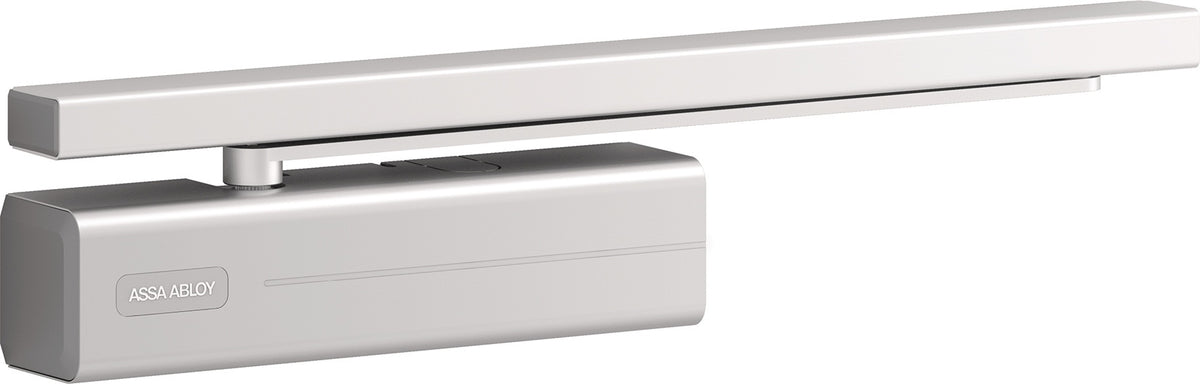 ASSA ABLOY Gleitschienentürschließer DC 500 EN 1-4 silber – Cam-Motion® Technologie