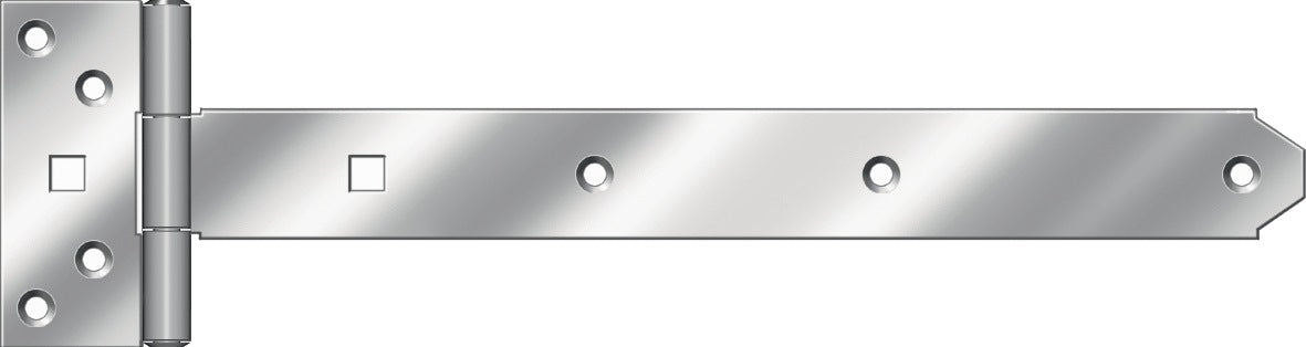 HOHAGE Kreuzgehänge Nr.124 leicht – 200 x 34 x 2,5 mm, Stahl blau chromatiert
