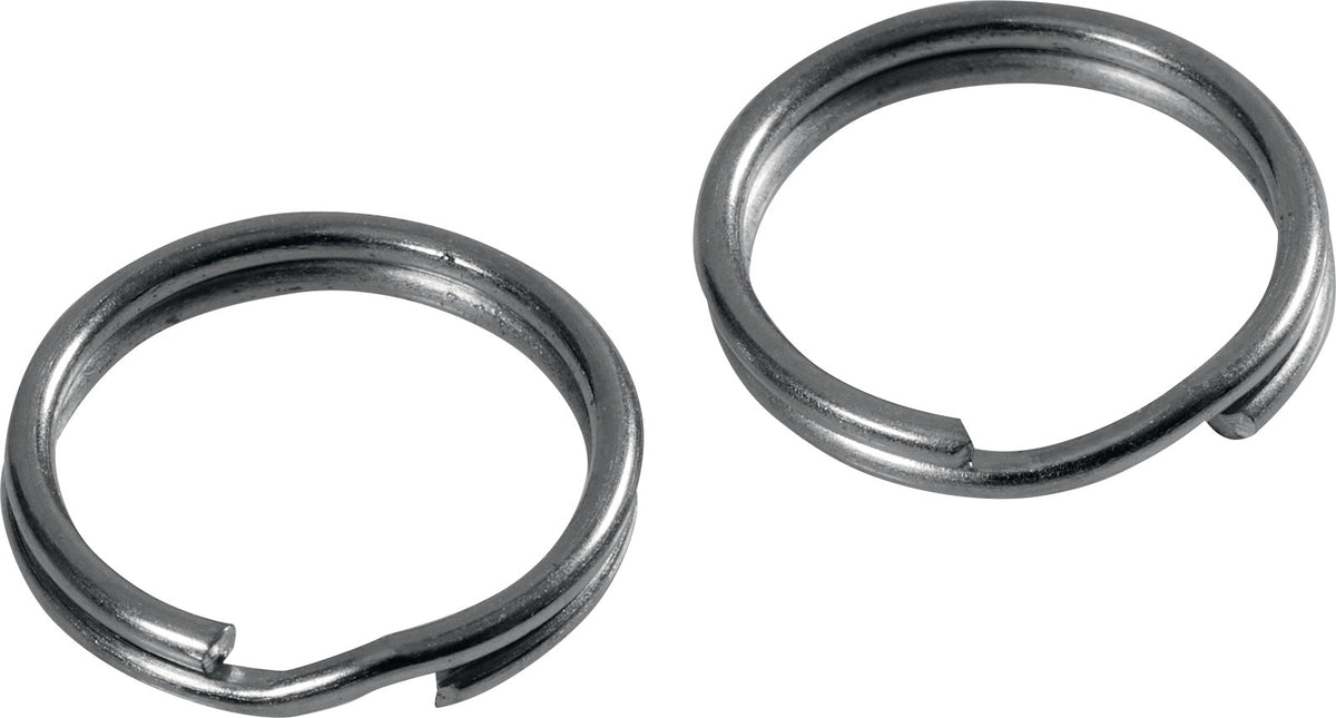 NORDWEST Schlüsselringe 10 mm Innen-Ø, 12 mm Außen-Ø, Stahl vernickelt