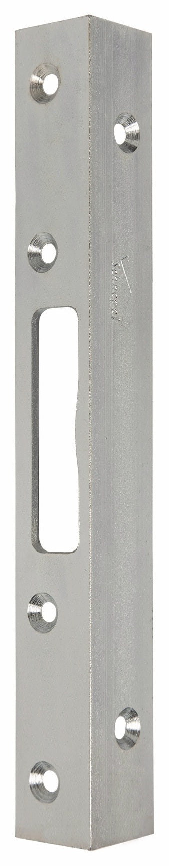 Schnegel Winkelschließblech 200x25x25 mm verzinkt für Falztüren – rechts/links