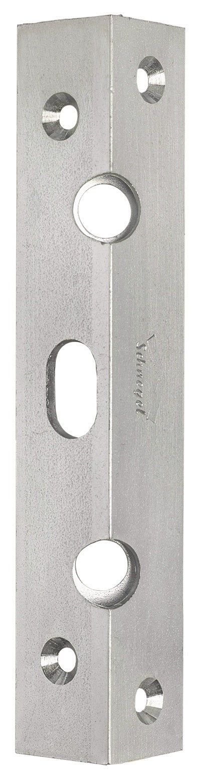 Schnegel Winkelschließblech 200x25x25 mm verzinkt für Falztüren – rechts/links