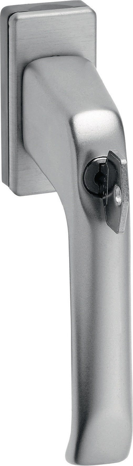 EDI Fenstergriff 1003/2035 Aluminium 35 mm abschließbar – mit Druckzylinder und Rasterung