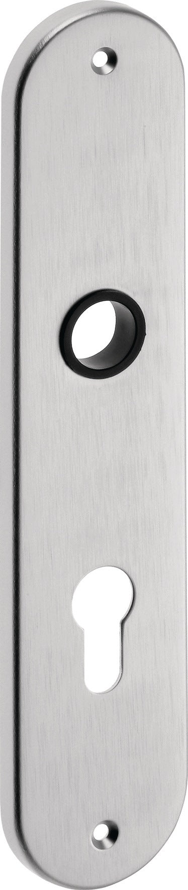 EDI Renovierschild 206 Z Edelstahl oval 250 mm Entfernung 72 mm – 2 Stück