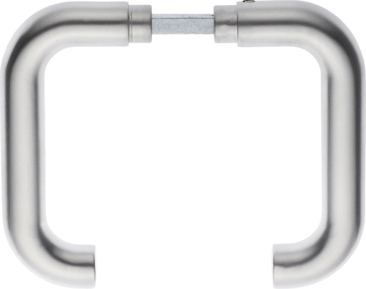 EDI Türdrückerpaar 163 VA F00 Edelstahl matt für Türstärke 35-45 mm