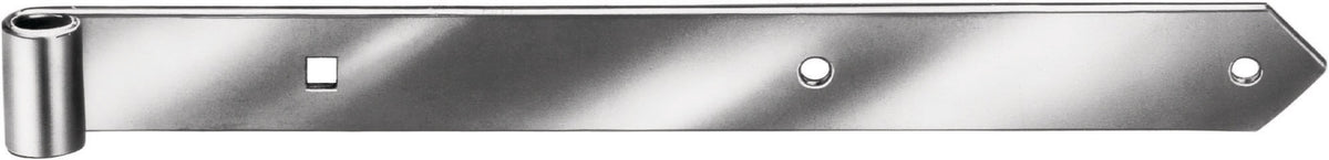 VORMANN Ladenband 37 mm x 300 mm Stahl blau verzinkt halbschwer für 13 mm Stift-Ø – 10 Stück