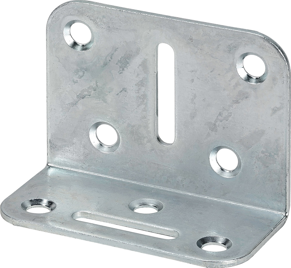 VORMANN Verstellwinkel 50x35 mm, 70 mm breit, Stahl blau verzinkt
