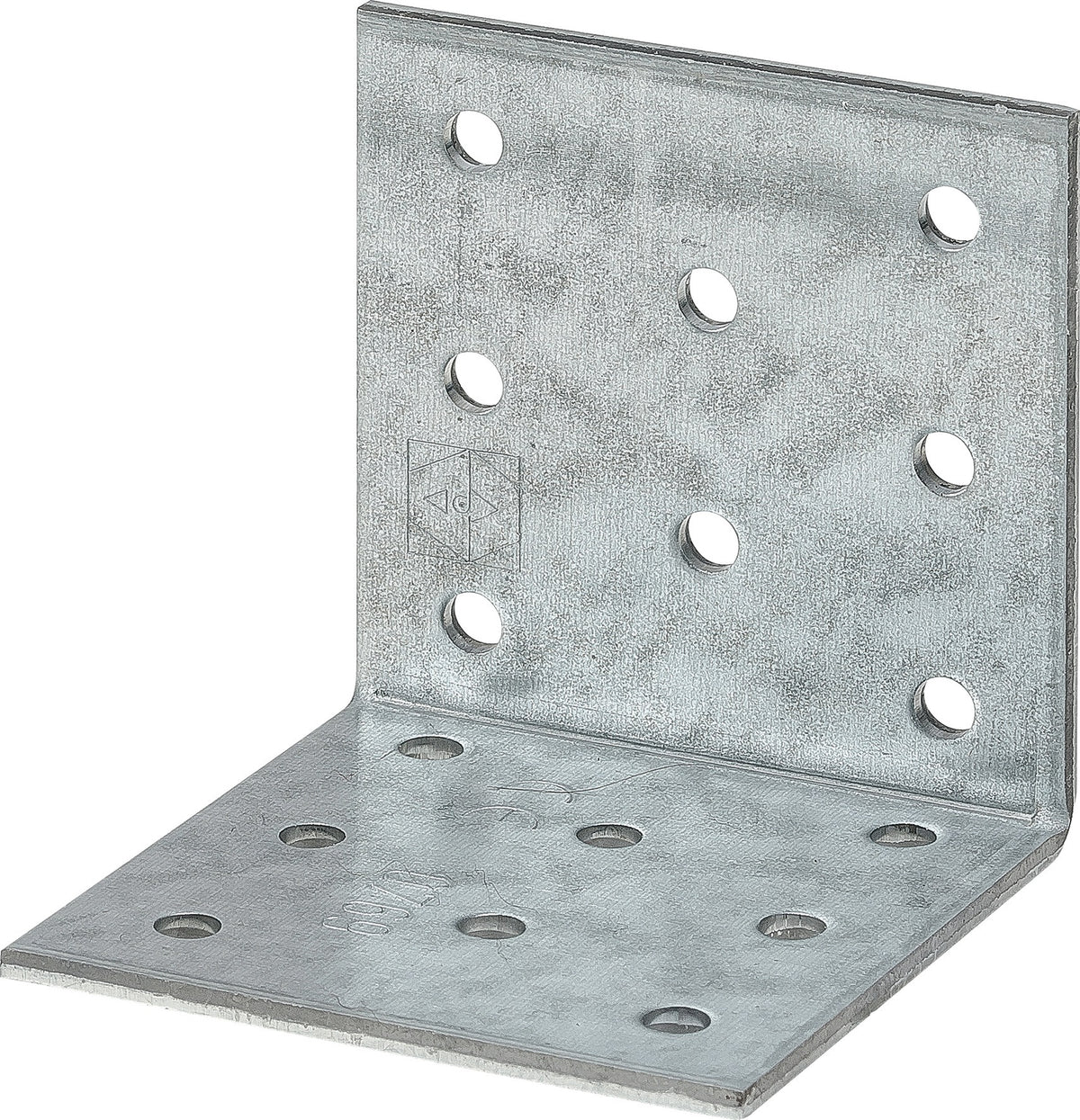 VORMANN Lochplattenwinkel 60x60x40 mm, 2,5 mm Stahl sendzimir verzinkt