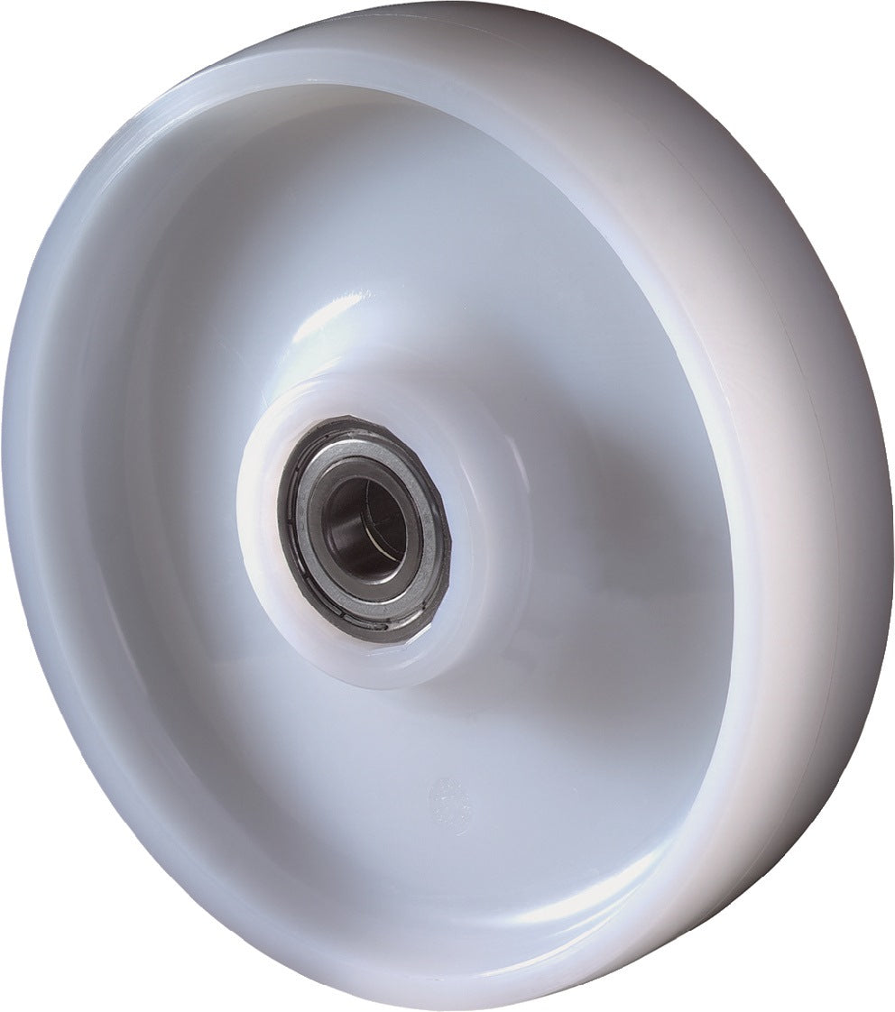 Ersatzrad 125 mm Polyamid von BS ROLLEN – 700 kg Tragfähigkeit, Achs-Ø 20 mm, Kugellager