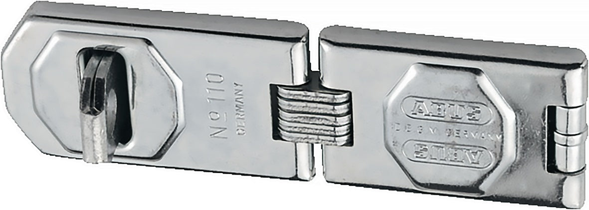 ABUS Panzerüberfalle 110/155, 155 mm, verzinkt, gehärtete Stahlöse, für Vorhangschloss