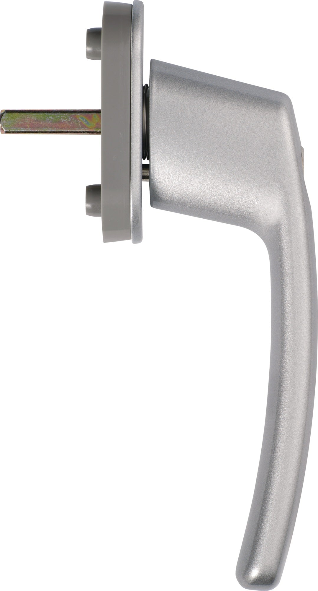 ABUS Fenstergriff FG200 S AB208 Alu silber abschließbar mit Druckzylinder