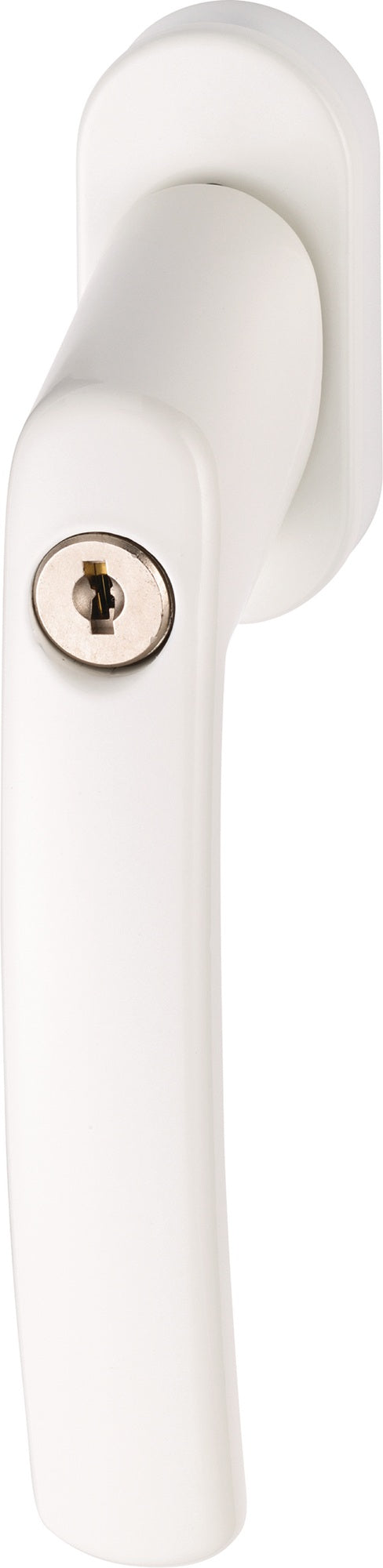 ABUS Fenstergriff FG200 S AB208 Alu silber abschließbar mit Druckzylinder