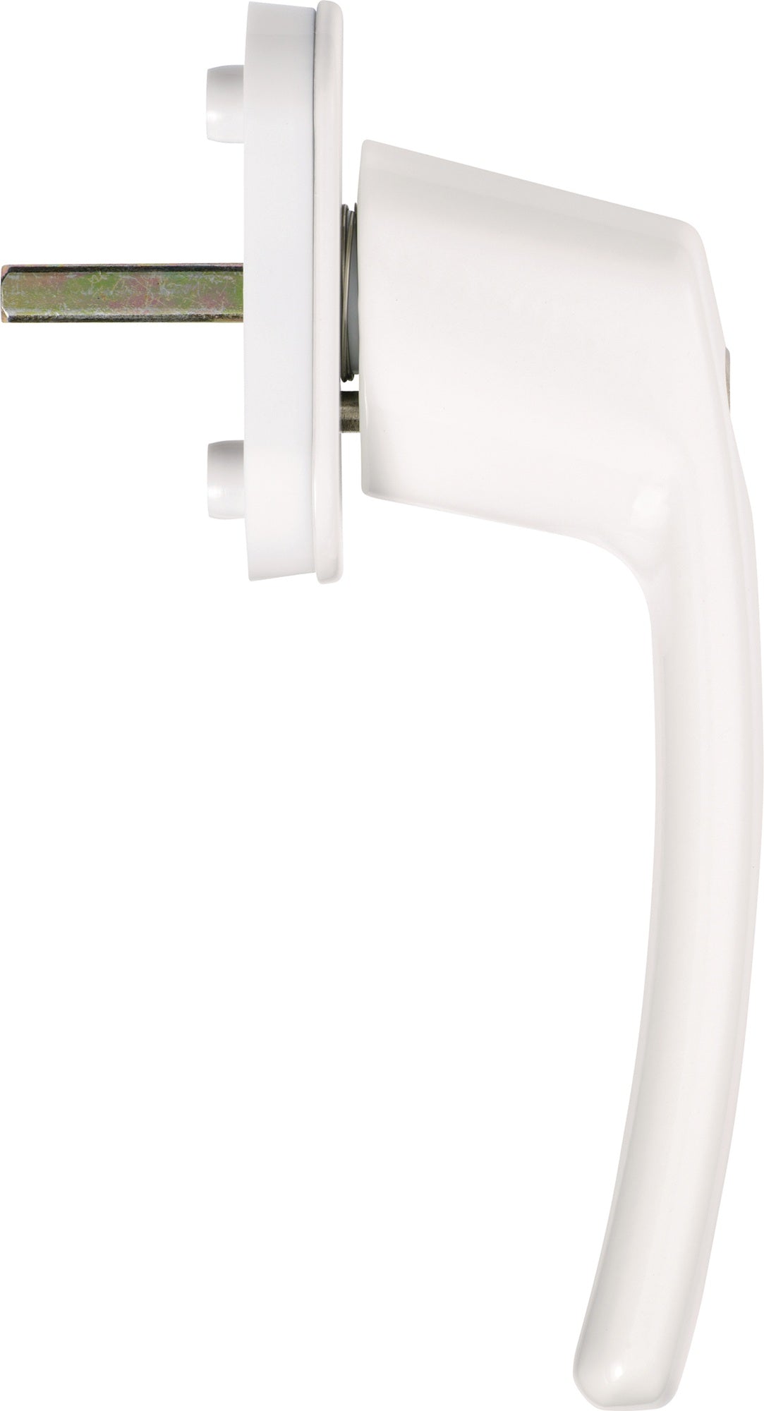 ABUS Fenstergriff FG200 S AB208 Alu silber abschließbar mit Druckzylinder