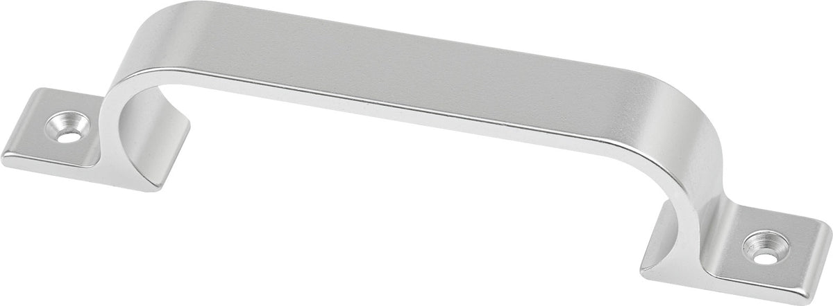 HERMETA Handgriff Aluminium 112 mm – eloxiert, 2 Schraublöcher, C2C-zertifiziert