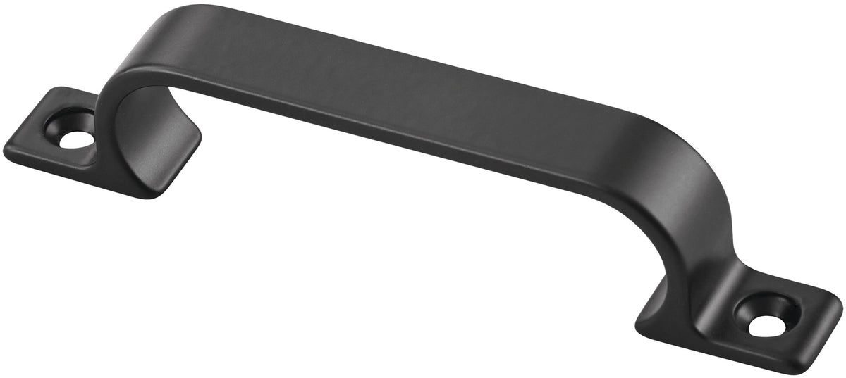 HERMETA Handgriff Aluminium 112 mm – eloxiert, 2 Schraublöcher, C2C-zertifiziert