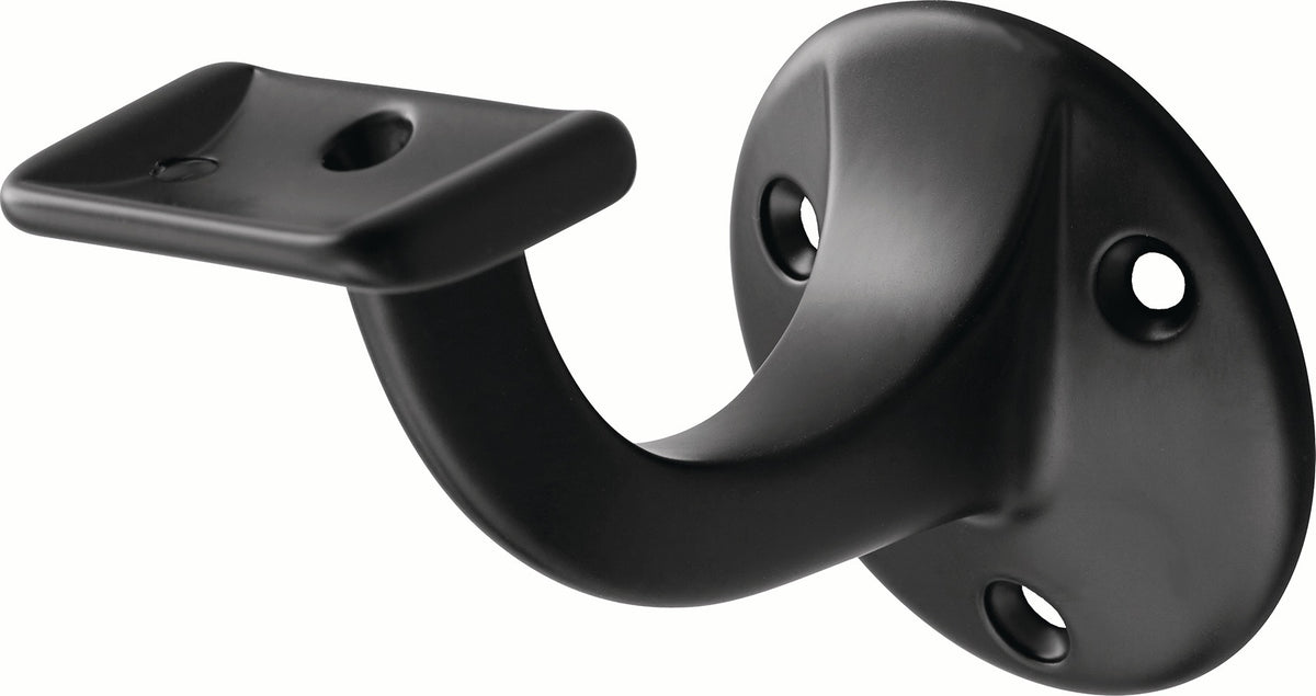 HERMETA Handlaufträger 3507 Aluminium silberfarbig eloxiert Wandplatte 56 mm gerade Auflage