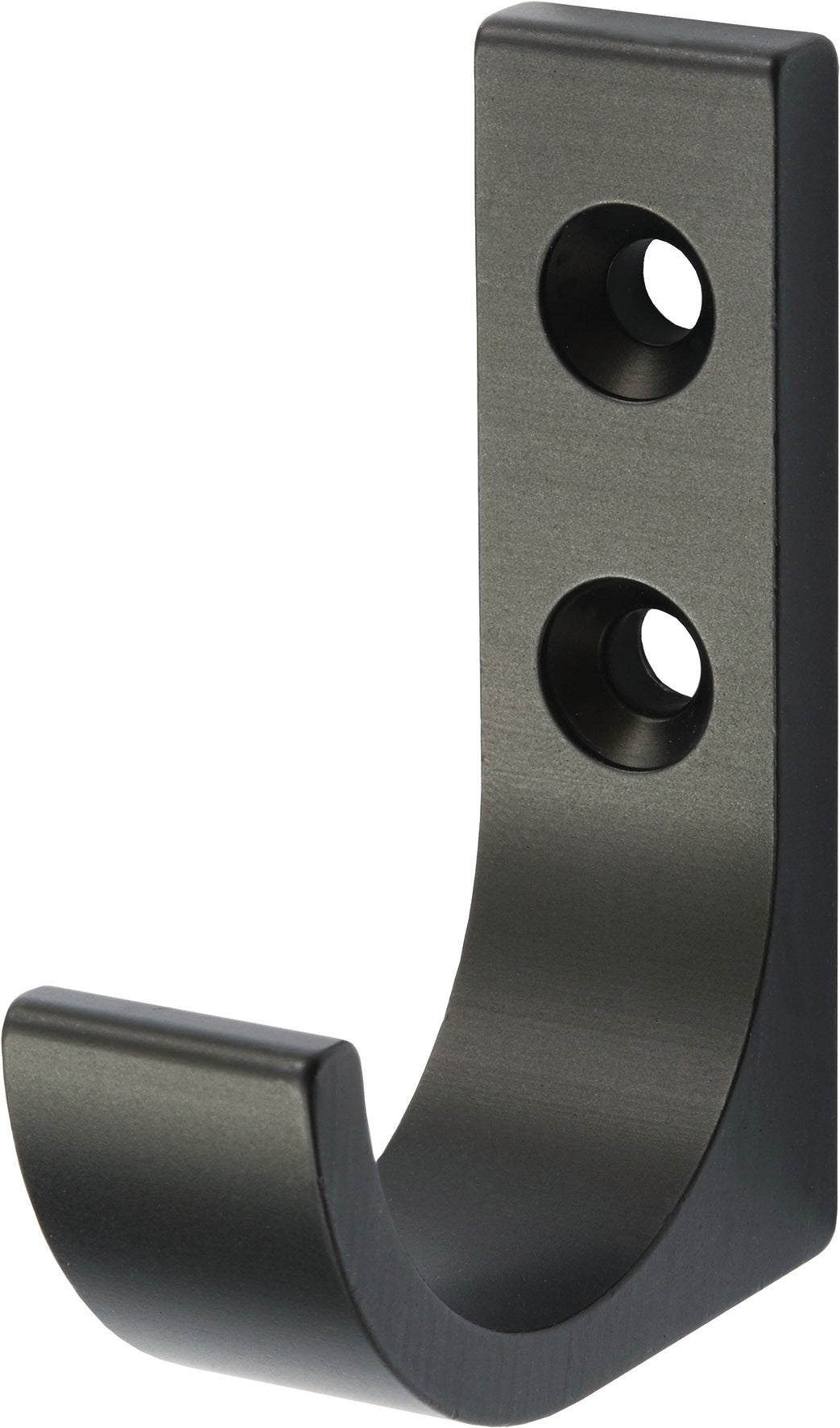 HERMETA Mantelhaken 0149 einfach, Aluminium eloxiert, Ausladung 51,5 mm, Höhe 65 mm