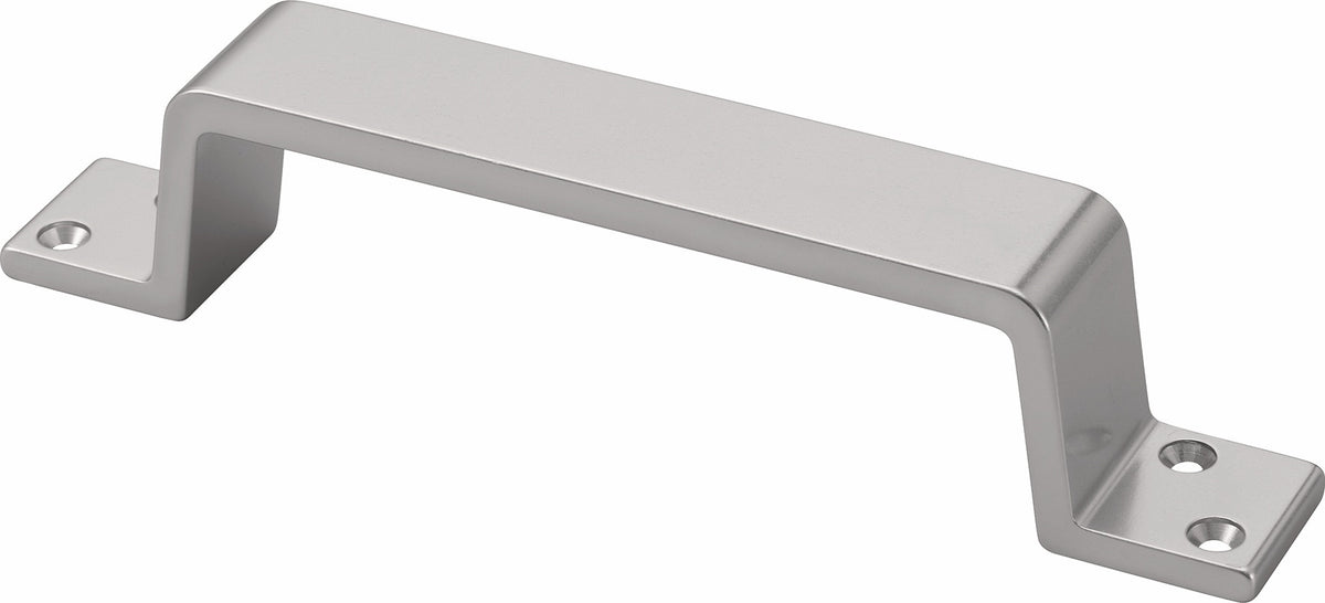 HERMETA Handgriff Aluminium silberfarbig eloxiert 110 mm – 2 Löcher, C2C-zertifiziert