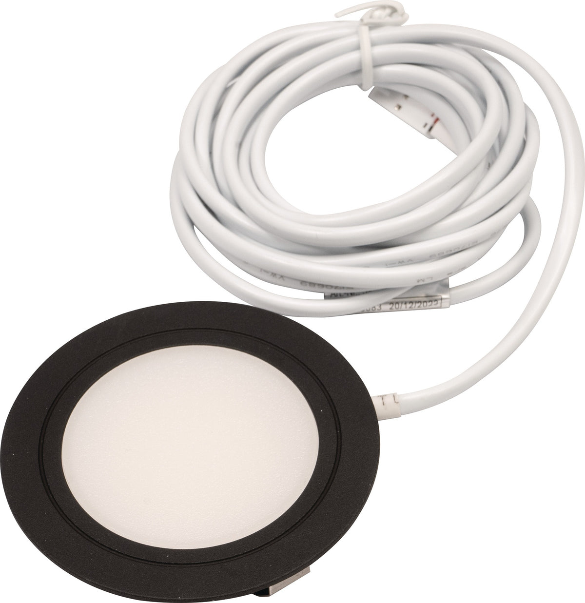 L&S Einbauleuchte Chip HE 58 Emotion 24V DC 2,5W – Flacher LED-Spot, dimmbar, Edelstahl gebürstet