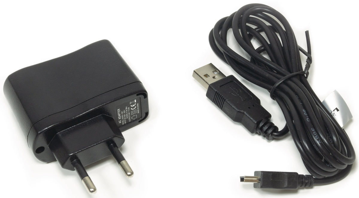 L&S Steckernetzteil 5V USB-Ladegerät für Akku-Leuchte Smart, 120-240V, schwarz