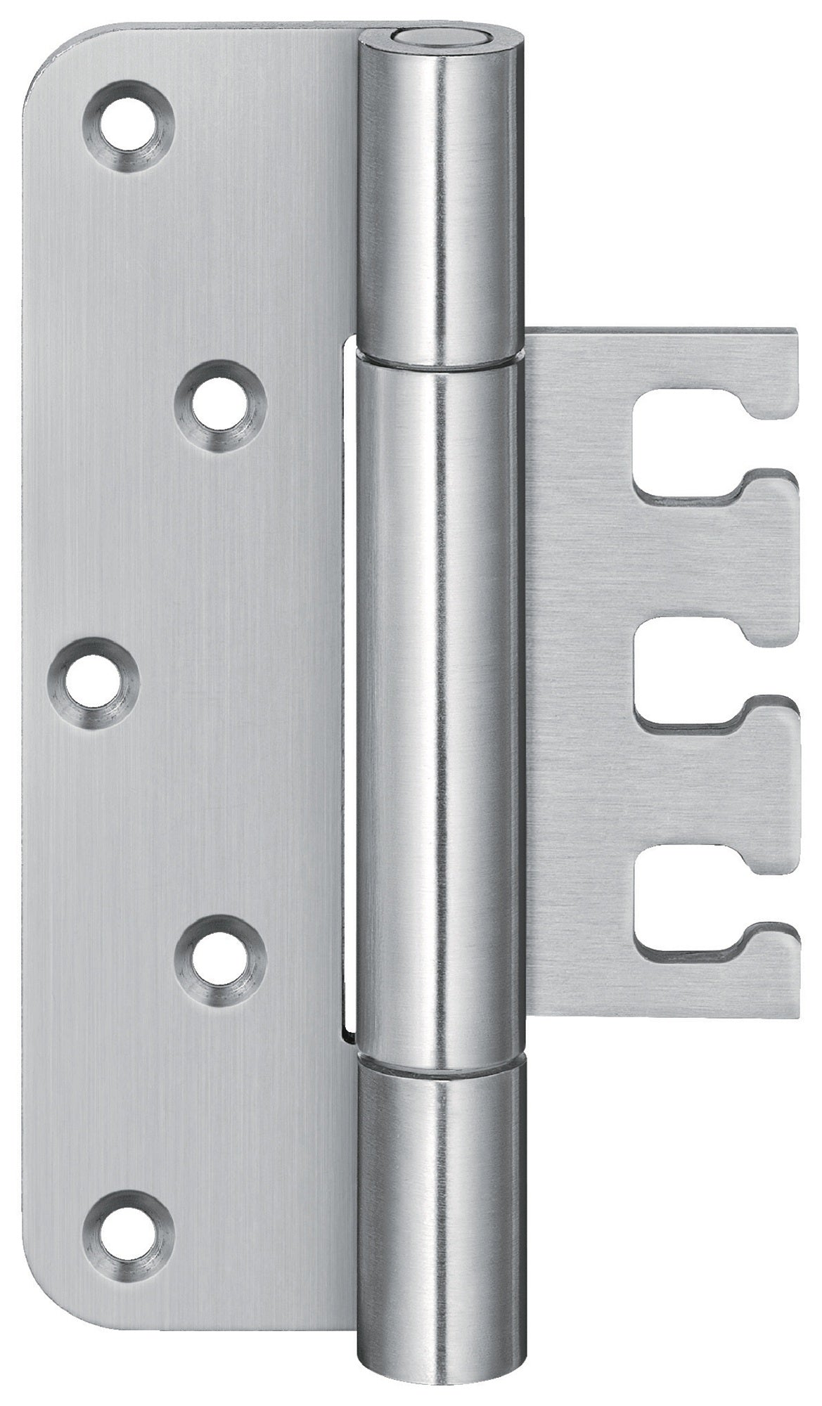 SIMONSWERK Objektband VX 7729/160 VA – 200 kg, 18 mm, DIN L/R, Edelstahl matt