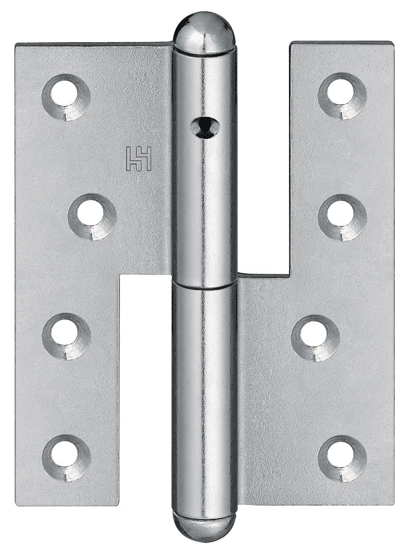 SIMONSWERK Türband Q1 Stahl verzinkt für ungefälzte Holzflügel, Rollenlänge 140 mm, DIN rechts
