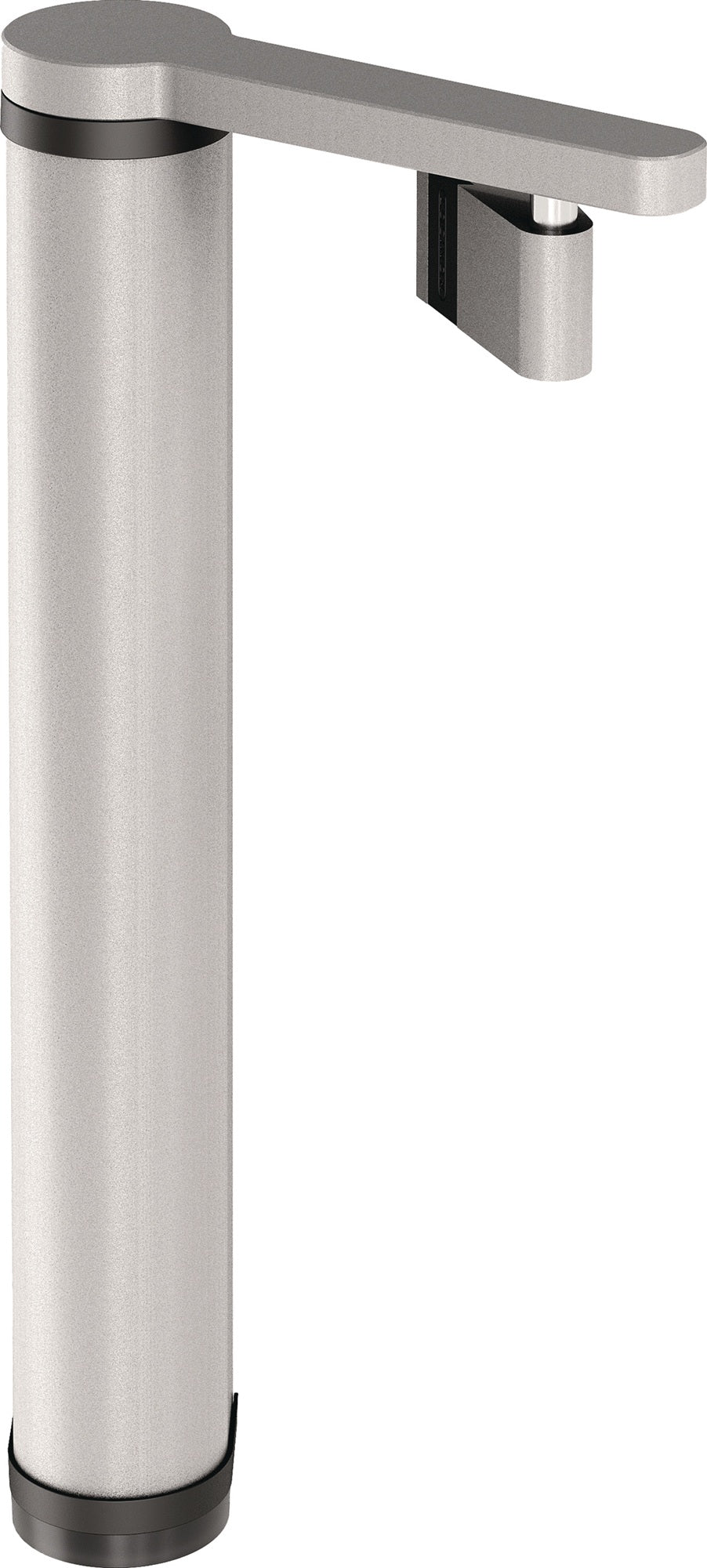 LOCINOX Torschließer VENUS-S Schwarz 90° für Drehtore bis 1400 mm