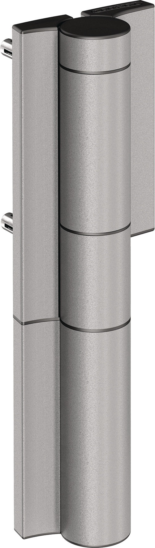 LOCINOX Torschließer Mammoth Aluminium schwarz 180° für Torbreite bis 1,5 m