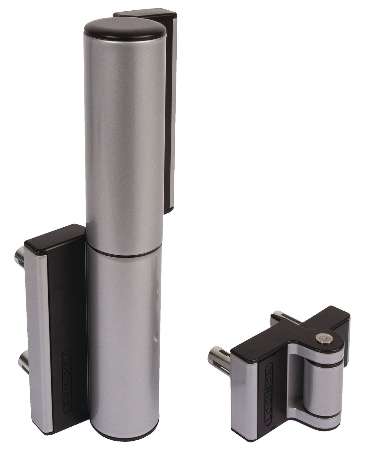 LOCINOX Torschließer Tiger 180° Aluminium pulverbeschichtet schwarz für Torbreite bis 1,1 m