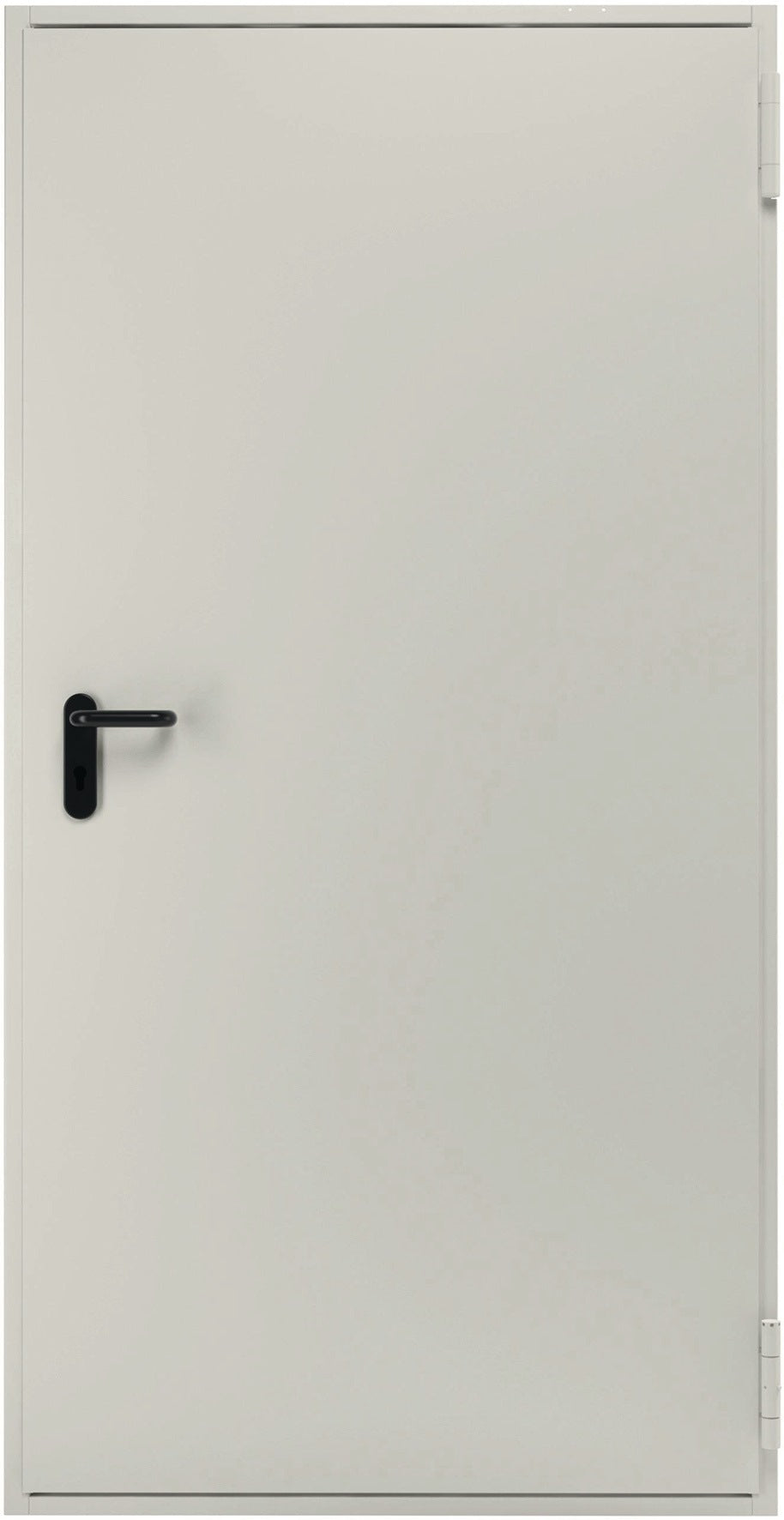 HÖRMANN Feuerschutzabschluss T30 Dünnfalz 750x1750 mm links/rechts verwendbar, grauweiß