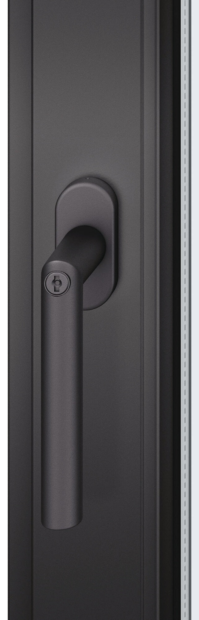 FSB Fenstergriff 34 1267 Aluminium naturfarbig mit 4-Punkt-Kugelrastung, 7 mm Vierkant
