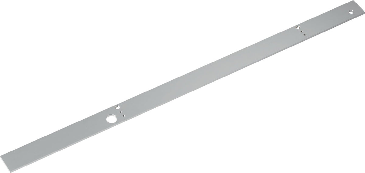 DORMAKABA Montageplatte für Gleitschiene G-EMR, weiß 9016, Höhe 40 mm