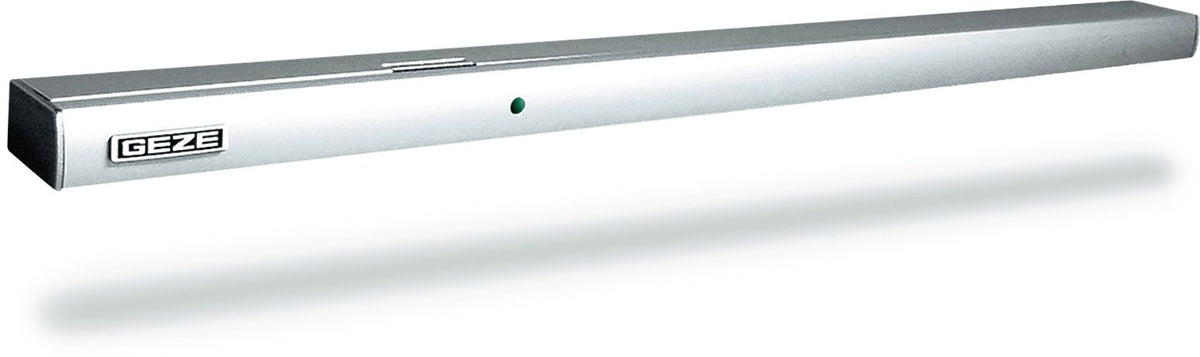 GEZE Gleitschiene R für TS 5000 R, elektromechanisch, silber, mit Rauchschalter