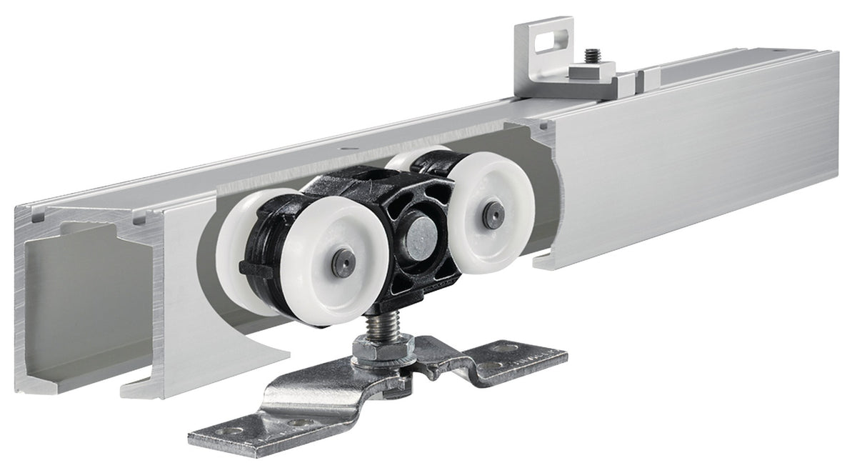 GEZE Schiebesystem Perlan 140 Grundsystem 140 kg 1650 mm EV 1 für Schiebetüren 26-60 mm