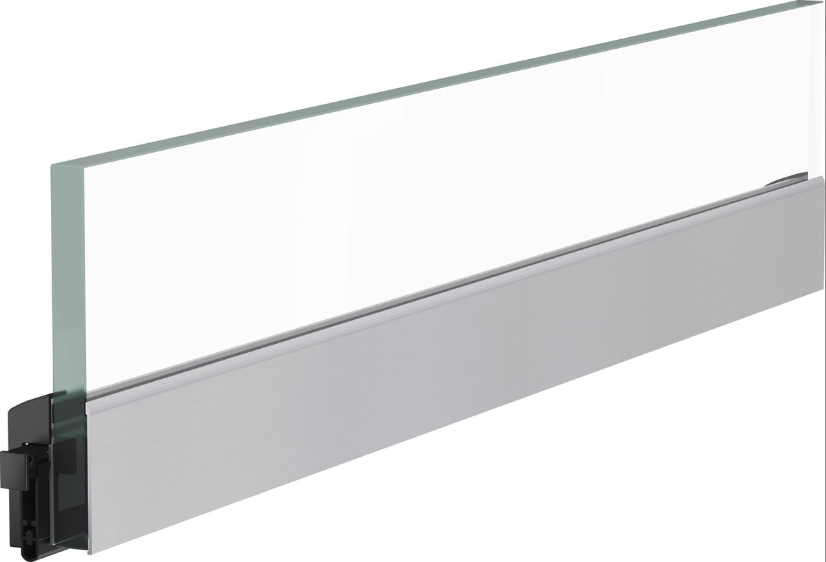 ATHMER Schall-Ex® GSA Türabsenkdichtung für Glastüren, 708 mm, Aluminium silberfarben eloxiert