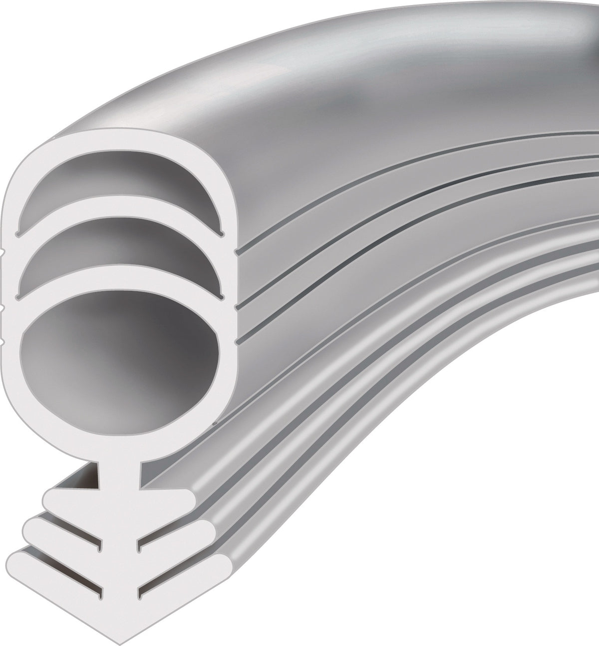ELLEN Renovierungsdichtung Universal Plus 5 m x 8 mm TPE zum Einziehen – Türdichtung