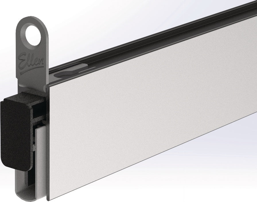 ELLEN EllenMatic Soundproof Slim Türabsenkdichtung 708 mm Silikon silber