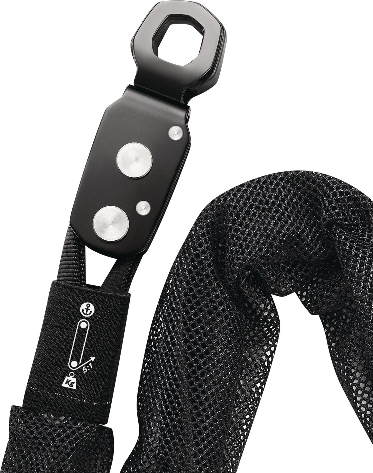 EDELRID Flaschenzugsystem 500g – Kompaktes Rettungssystem mit 4:1/5:1 Hebelverhältnis