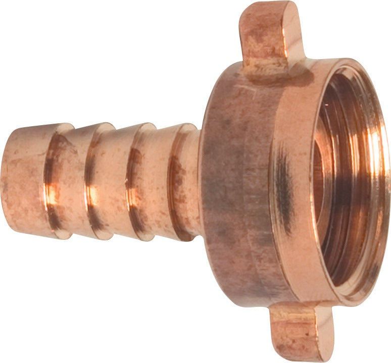 PROFEC 2/3-Schlauchverschraubung Messing 13 mm Schlauchtülle IG 3/4 Zoll – 10 Stück