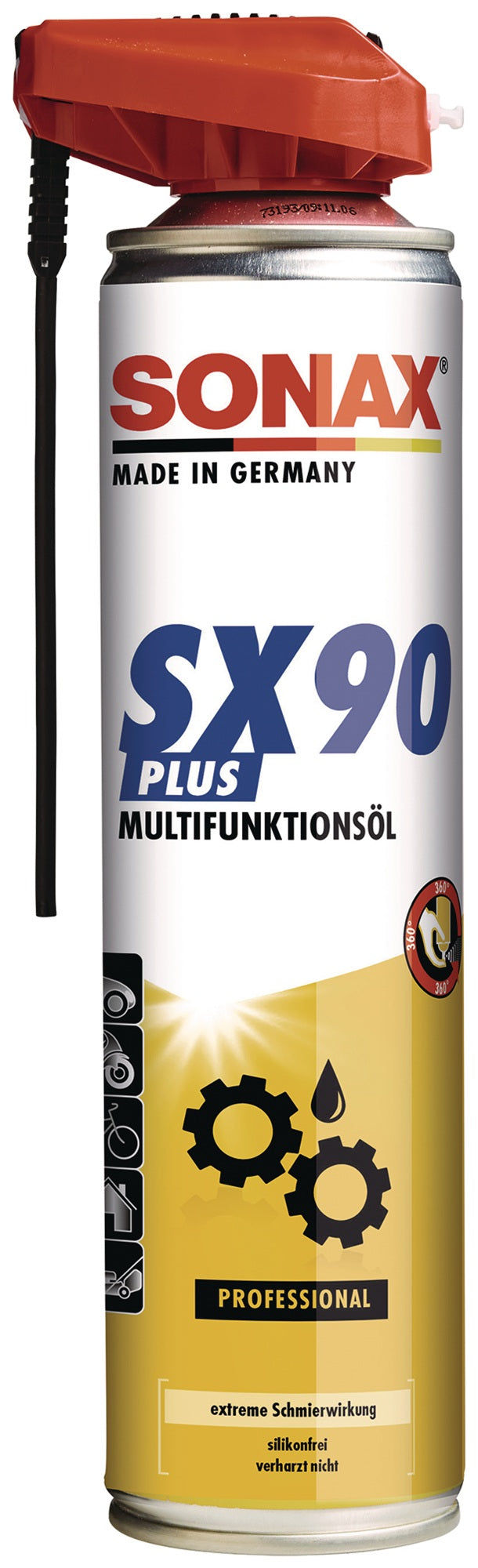 SONAX Multifunktionsspray SX90 PLUS 400ml Spraydose – 6er-Pack, EasySpray Doppelsprühsystem