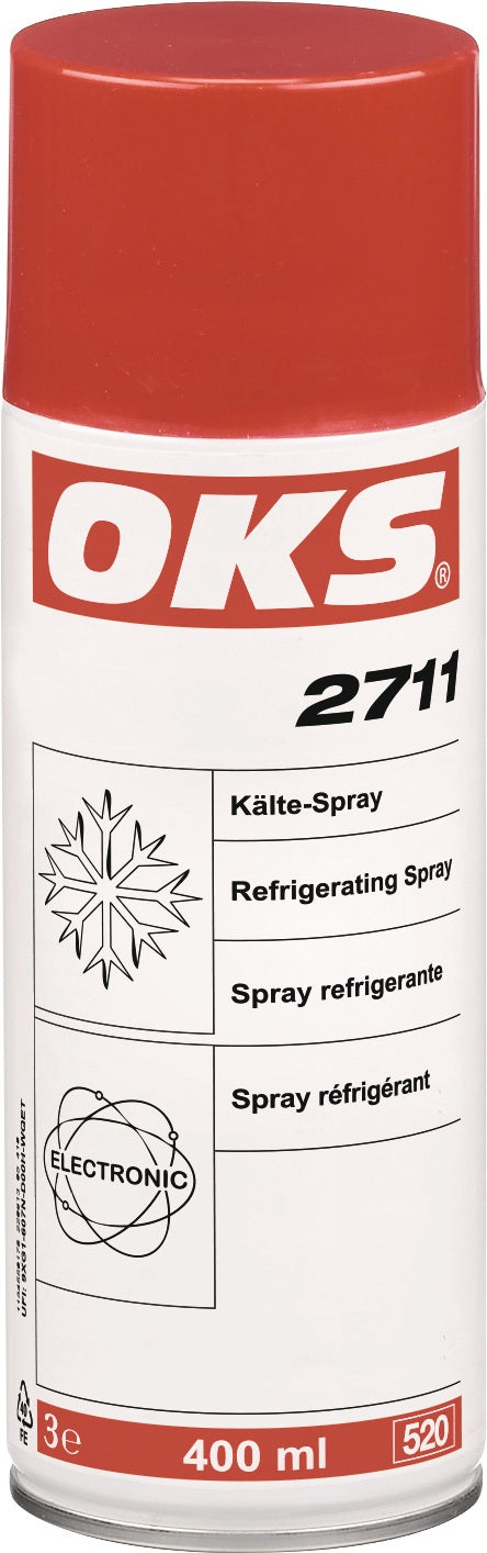 OKS 2711 Kälte-Spray 400 ml – Farblos bis max. -45 °C, 12er-Pack