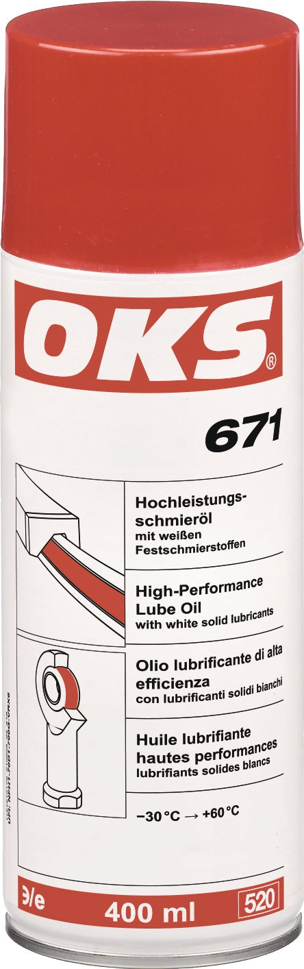 OKS 671 Hochleistungsschmieröl 400 ml Spraydose – Langzeitschmierung & Korrosionsschutz