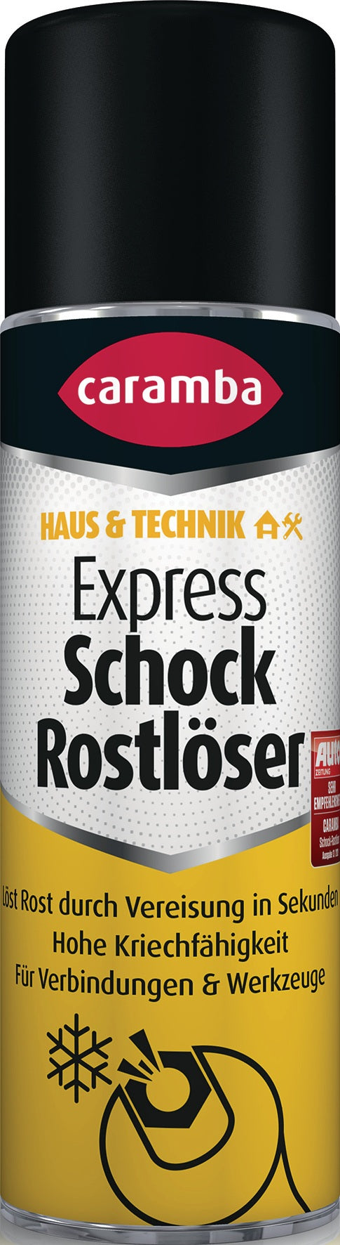 CARAMBA Schockrostlöser Express 250 ml Spraydose – 4-fach-Wirkung mit Kälteschock bis -35 °C