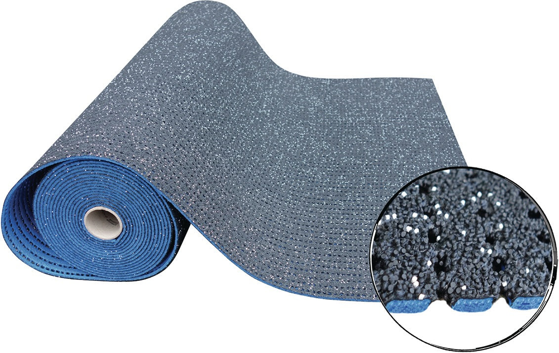 BLACK-CAT Permagrip Sicherheits-Bodenbelagsmatte BCG blau 1,2m x 10m x 8mm