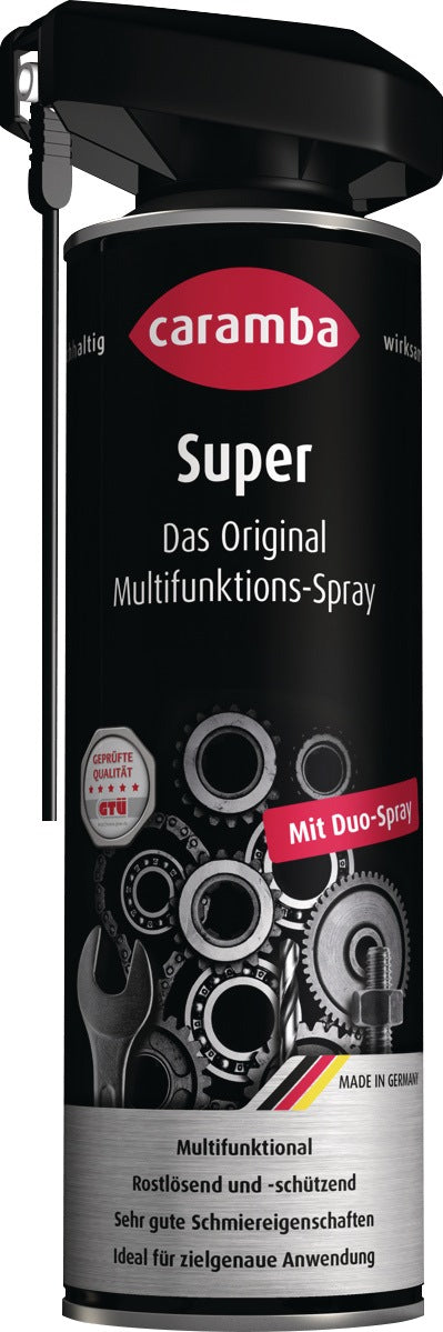 CARAMBA Multifunktionsöl Super 500 ml Spraydose Duo-Spray – Rostlöser, Schmiermittel & Korrosionsschutz