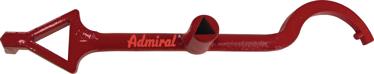 Überflurhydrantenschlüssel Admi®Key Typ A GT ADMIRAL von Klotz Technics – Temperguss DIN 3223, 44 cm